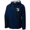 Bulldog Embroidered Hooded Jacket