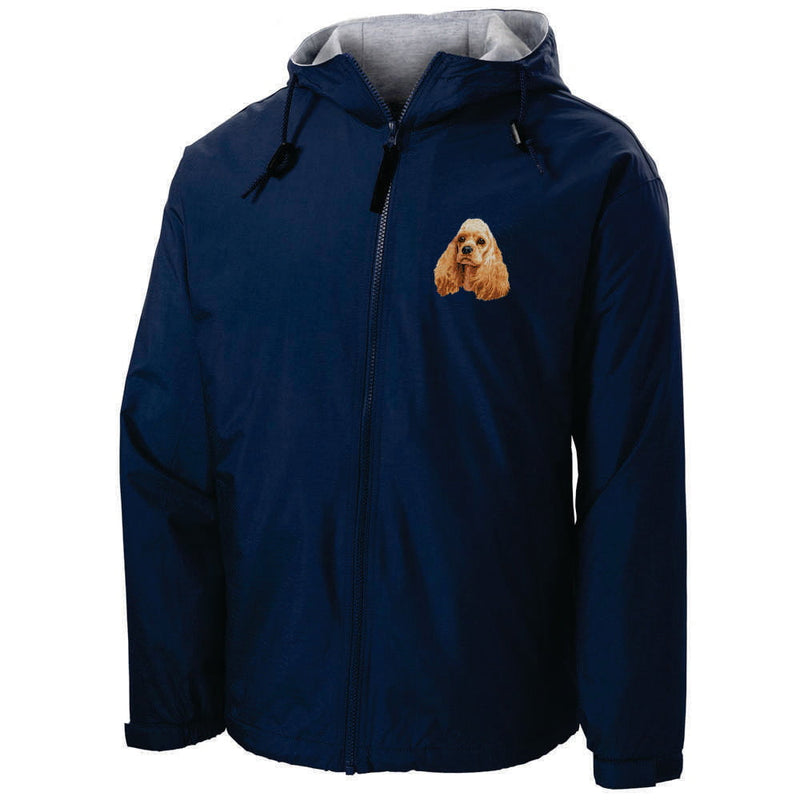 Cocker Spaniel Embroidered Hooded Jacket