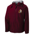 Irish Red & White Setter Embroidered Hooded Jacket