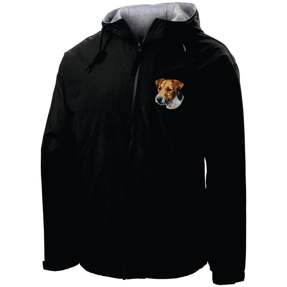 Parson Russell Terrier Embroidered Hooded Jacket