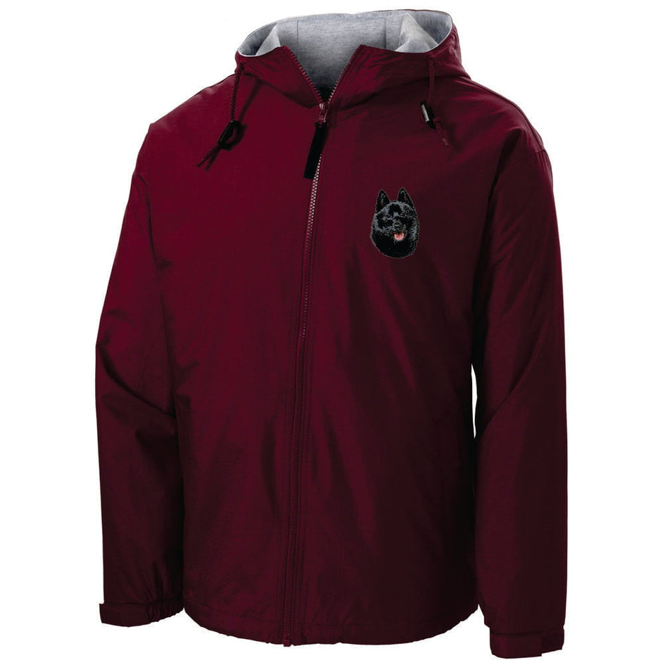 Schipperke Embroidered Hooded Jacket