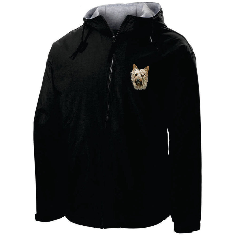 Silky Terrier Embroidered Hooded Jacket