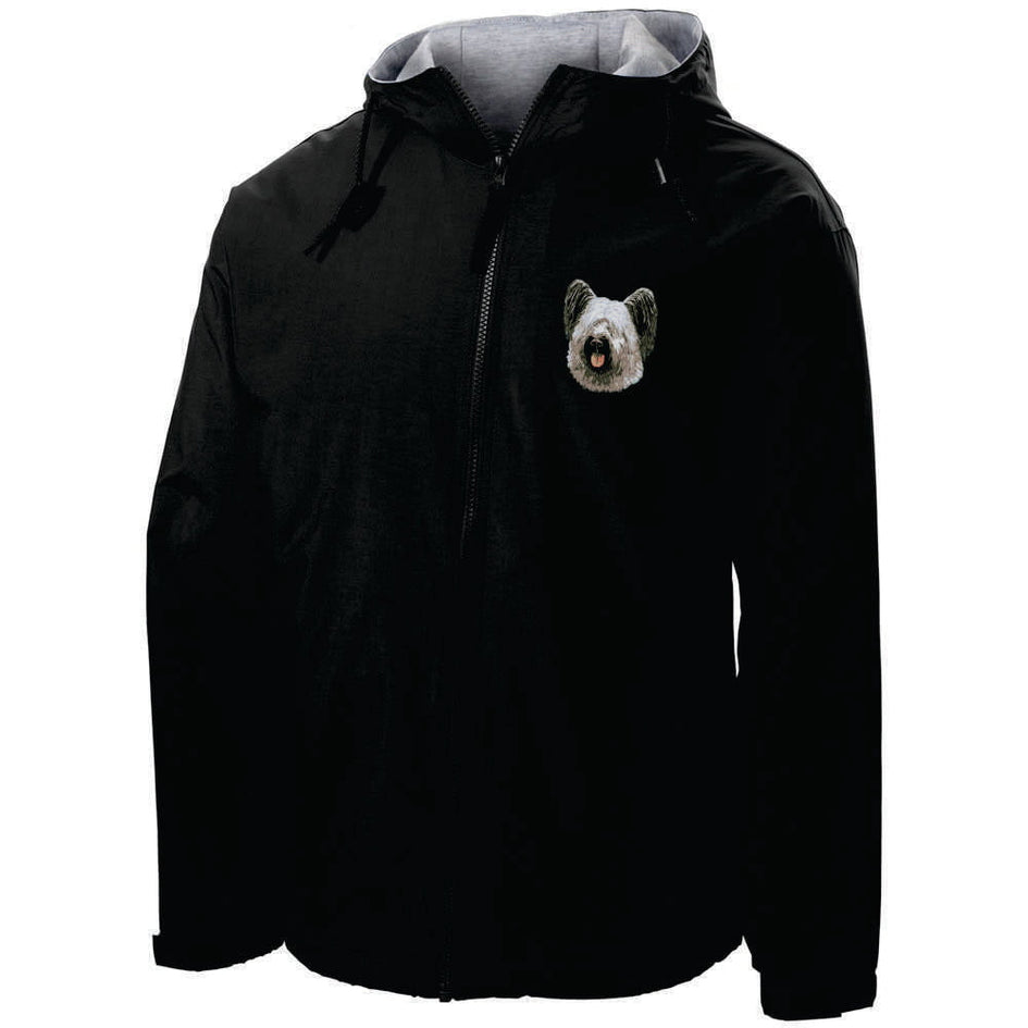 Skye Terrier Embroidered Hooded Jacket