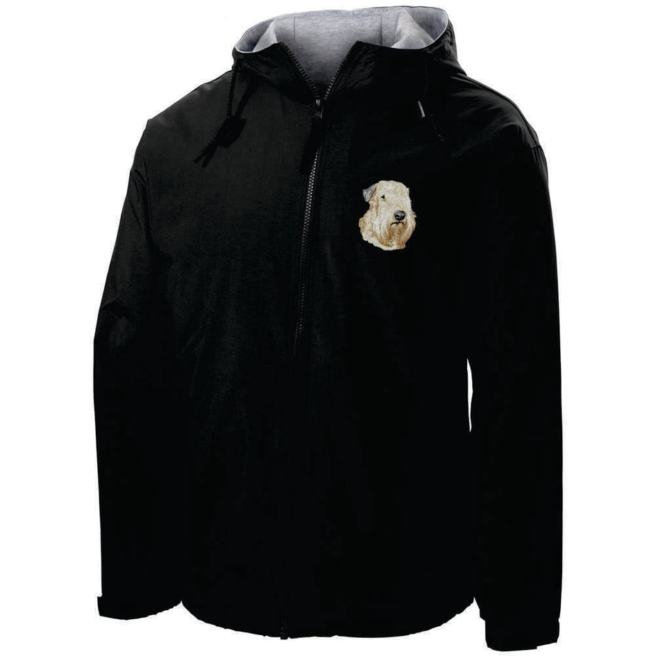 Soft Coated Wheaten Terrier Embroidered Hooded Jacket