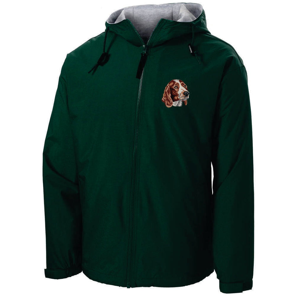 Welsh Springer Spaniel Embroidered Hooded Jacket