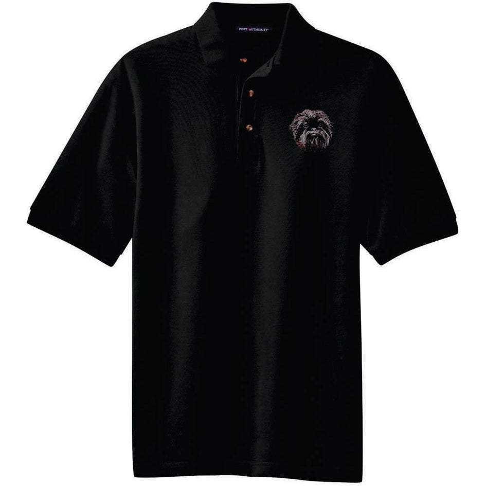 Affenpinscher Embroidered Polo Shirt