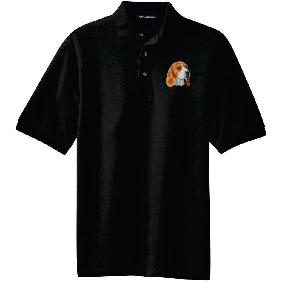 Beagle Embroidered Polo Shirt