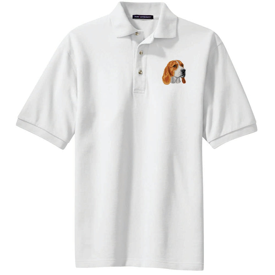 Beagle Embroidered Polo Shirt