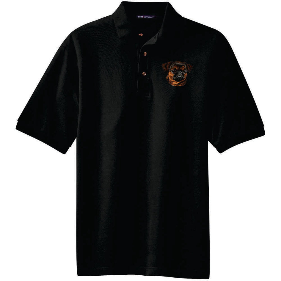 Brussels Griffon Embroidered Polo Shirt
