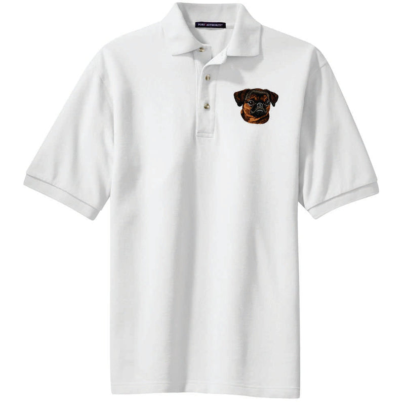 Brussels Griffon Embroidered Polo Shirt