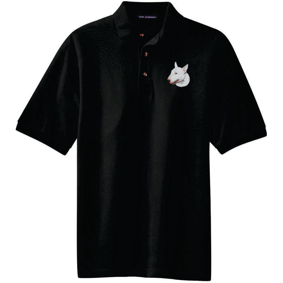 Bull Terrier Embroidered Polo Shirt