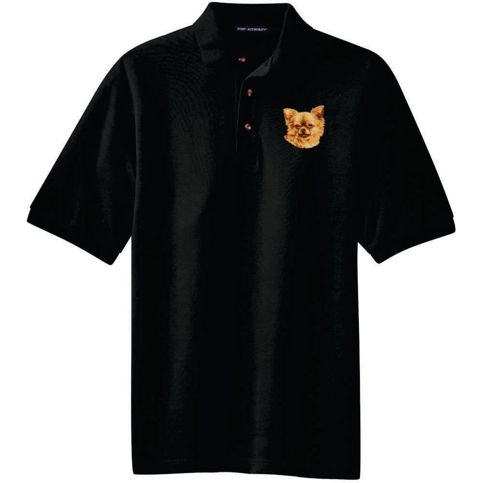 Chihuahua Embroidered Polo Shirt