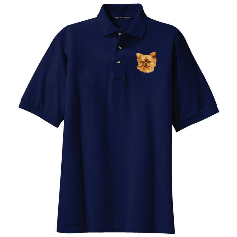 Chihuahua Embroidered Polo Shirt