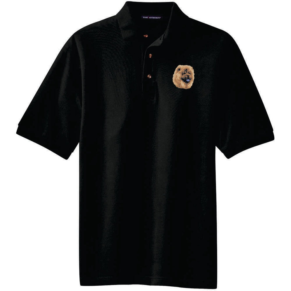 Chow Chow Embroidered Polo Shirt