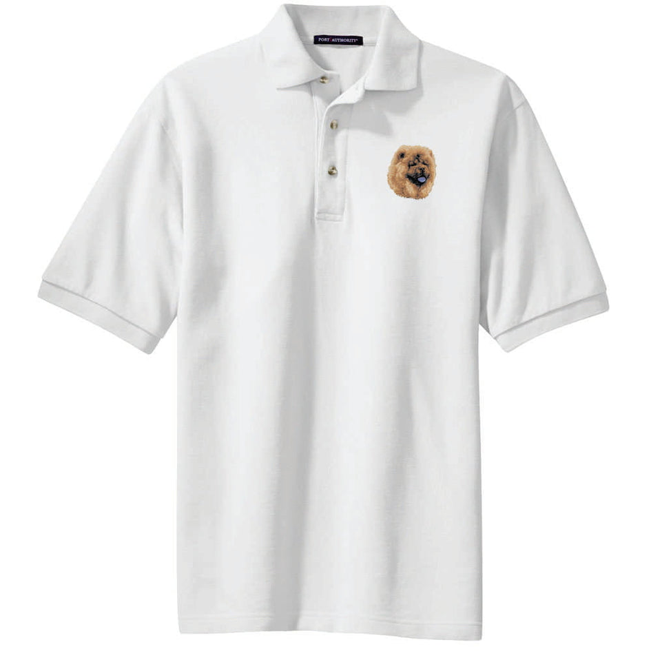 Chow Chow Embroidered Polo Shirt