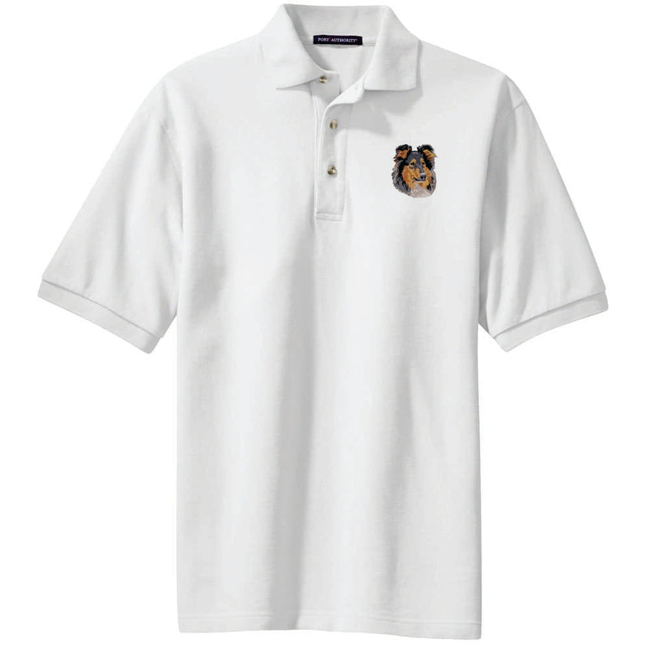 Collie Embroidered Polo Shirt