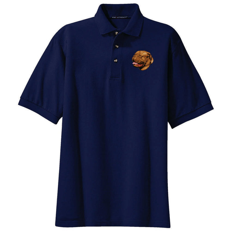 Dogue de Bordeaux Embroidered Polo Shirt