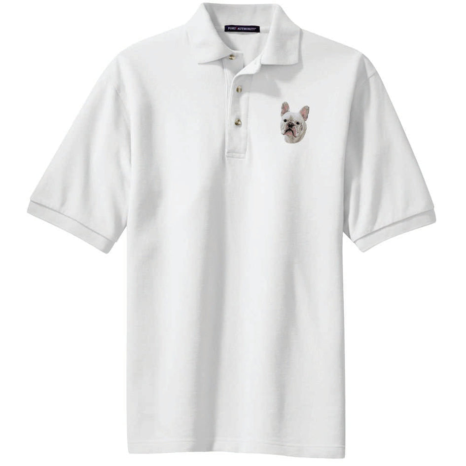 French Bulldog Embroidered Polo Shirt