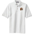 Irish Red & White Setter Embroidered Polo Shirt