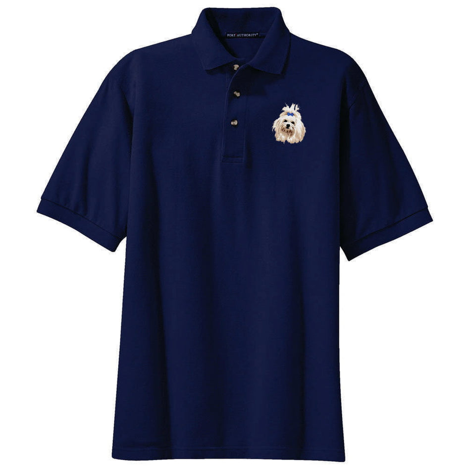 Maltese Embroidered Polo Shirt