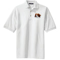 Nederlandse Kooikerhondje Embroidered Polo Shirt