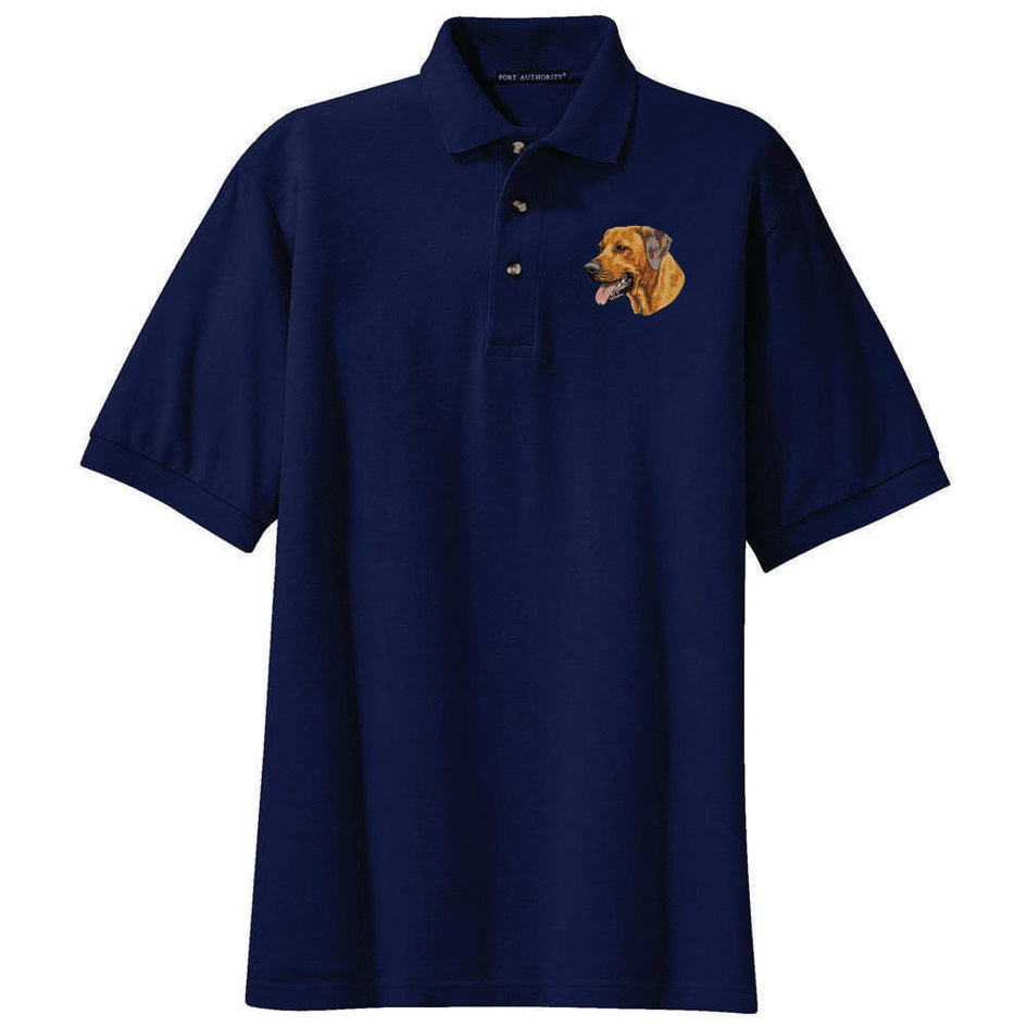 Rhodesian Ridgeback Embroidered Polo Shirt