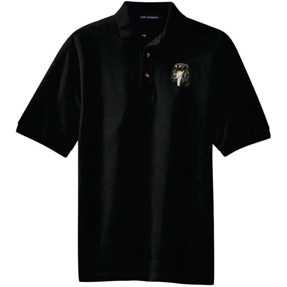 Saluki Embroidered Polo Shirt