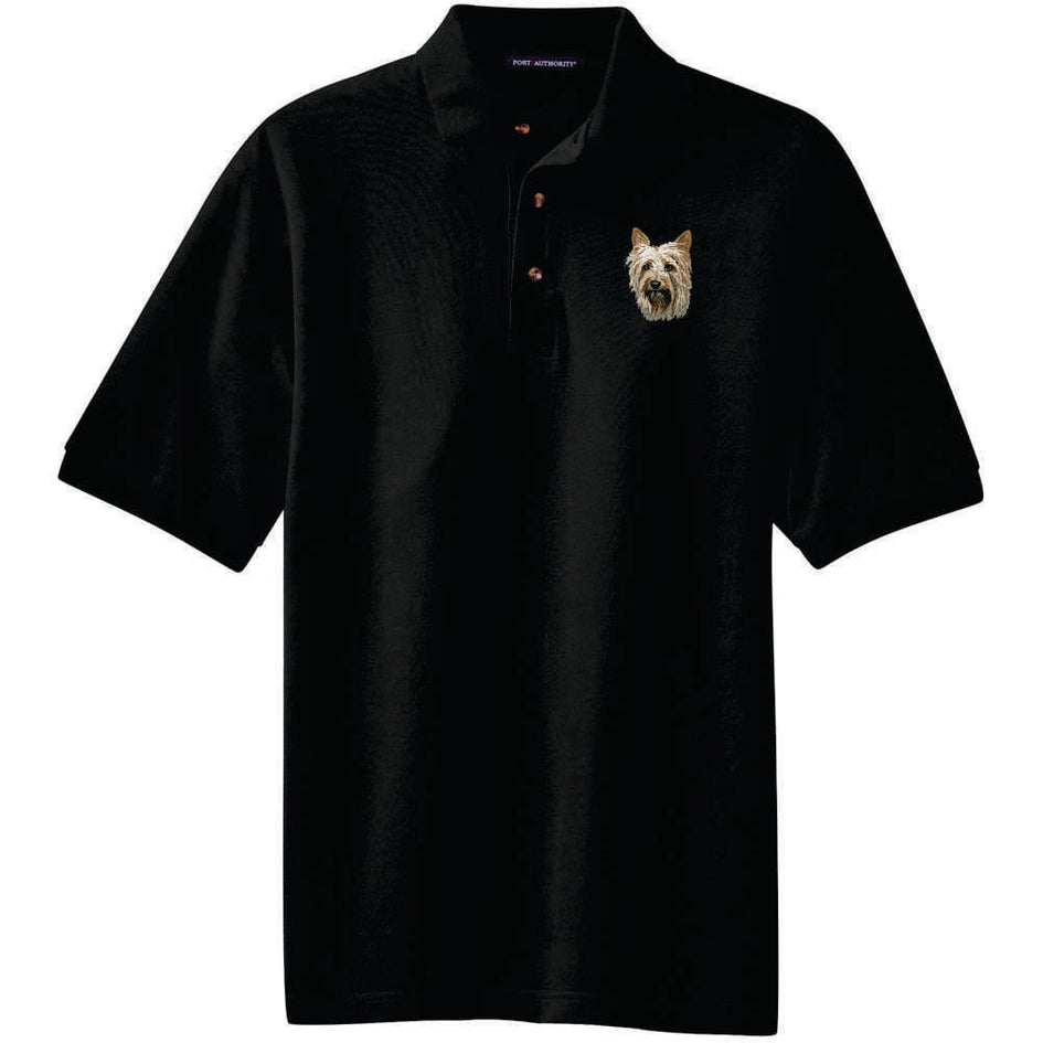 Silky Terrier Embroidered Polo Shirt