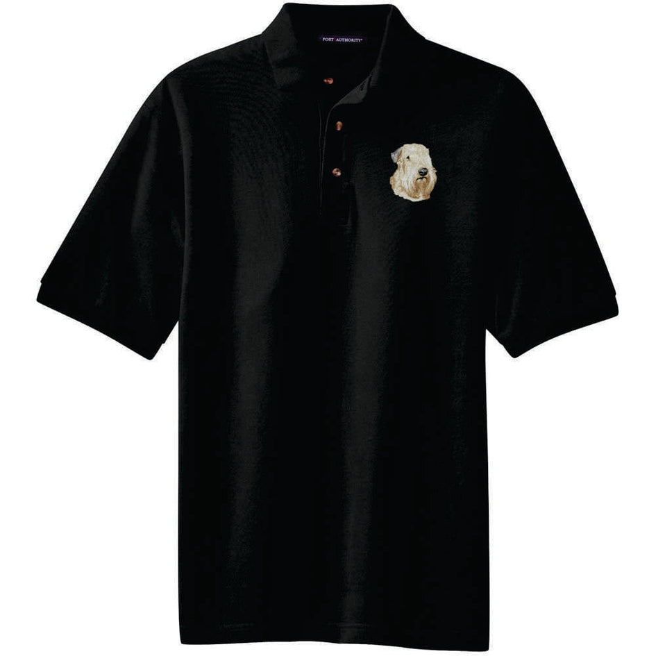 Soft Coated Wheaten Terrier Embroidered Polo Shirt