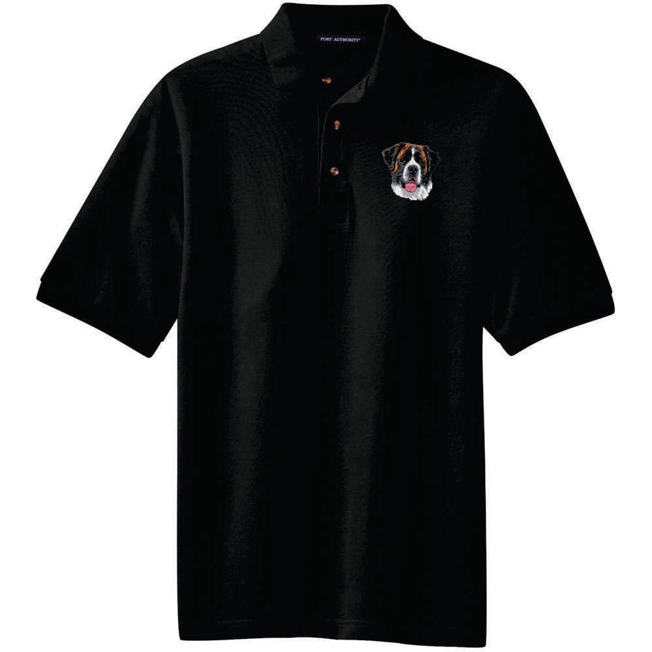 Saint Bernard Embroidered Polo Shirt