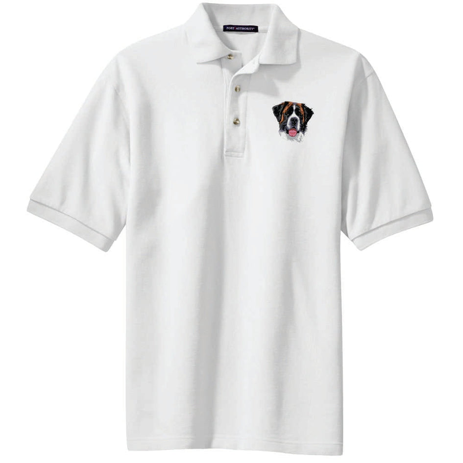 Saint Bernard Embroidered Polo Shirt