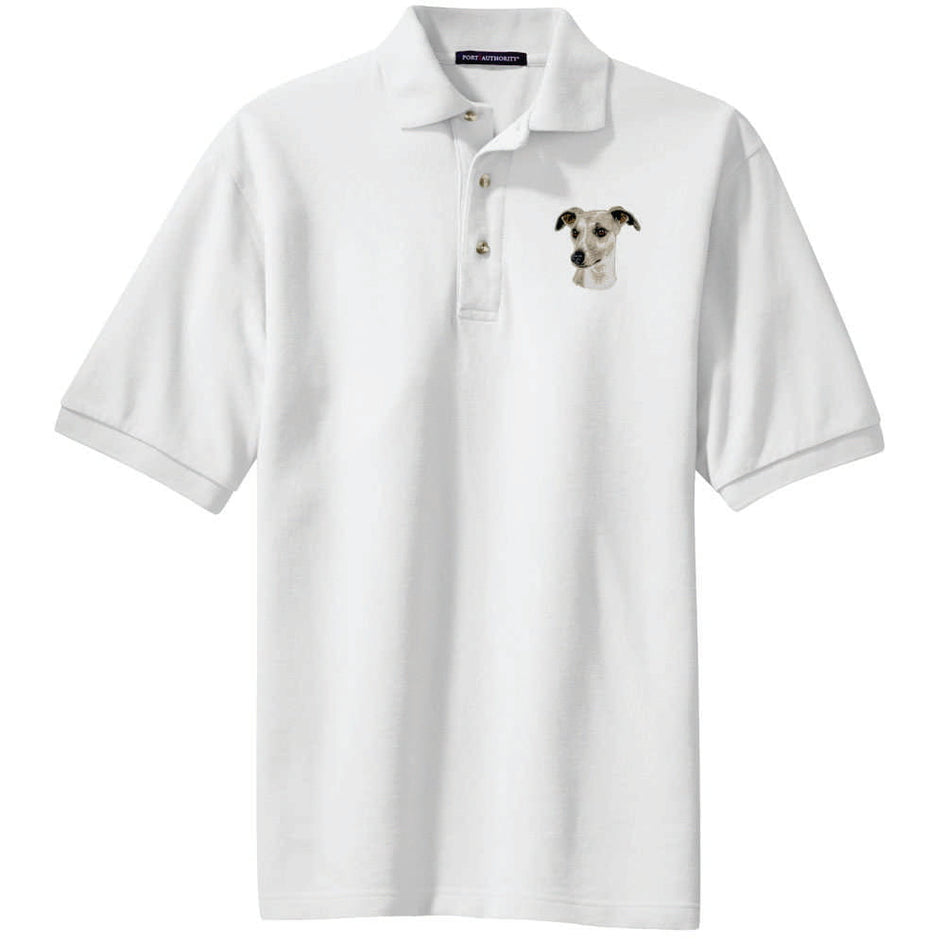 Whippet Embroidered Polo Shirt