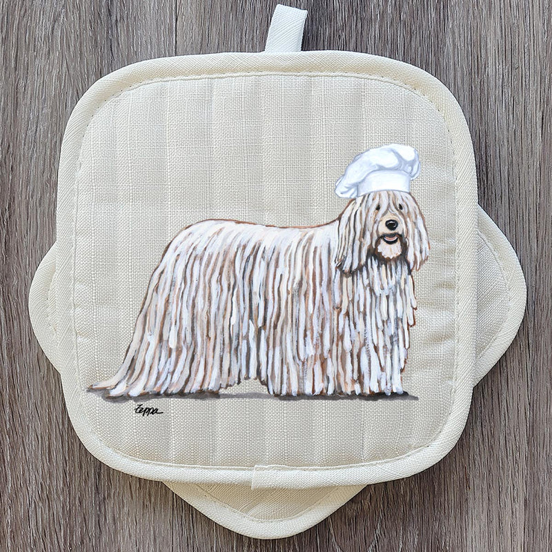 Komondor  Pot Holder Set