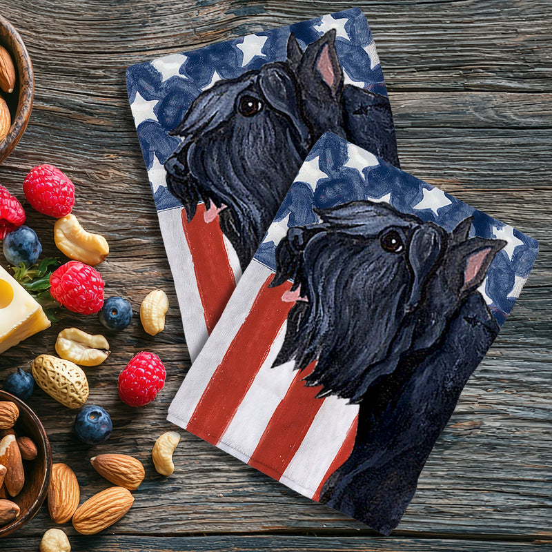 Bouvier des Flandres Americana Kitchen Towel Set