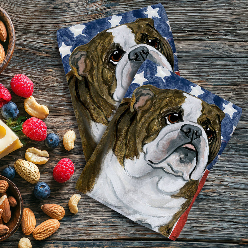 Bulldog Americana Kitchen Towel Set