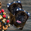 Bullmastiff Americana Kitchen Towel Set