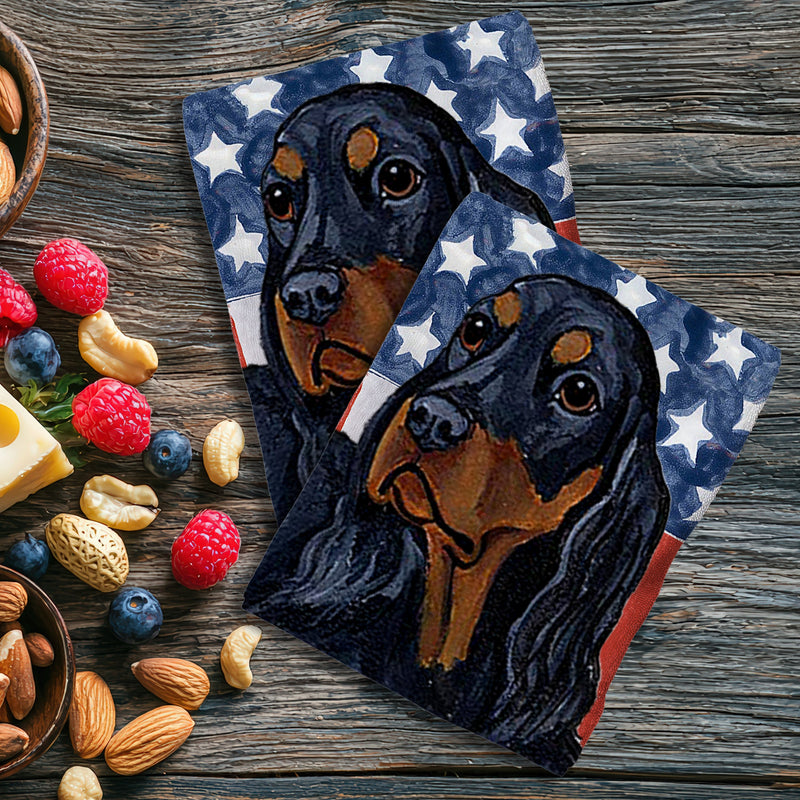 Gordon Setter Americana Kitchen Towel Set