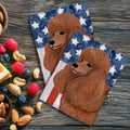 Poodle Americana Kitchen Towel Set