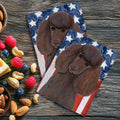 Poodle Americana Kitchen Towel Set