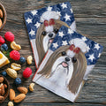 Shih Tzu Americana Kitchen Towel Set