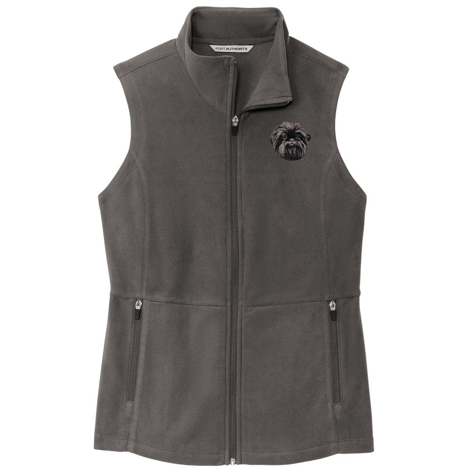 Affenpinscher Embroidered Women's Fleece Vest