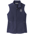 Belgian Tervuren Embroidered Women's Fleece Vest