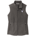Border Collie Embroidered Women's Fleece Vest
