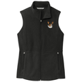Cardigan Welsh Corgi Embroidered Women's Fleece Vest