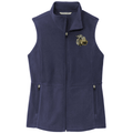 Cesky Terrier Embroidered Women's Fleece Vest