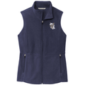 Chinese Crested Embroidered Women's Fleece Vest