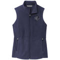 Flat-Coated Retriever Embroidered Women's Fleece Vest