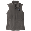 German Shepherd Dog Embroidered Women's Fleece Vest