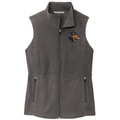 Rottweiler Embroidered Women's Fleece Vest