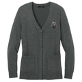 Bouvier des Flandres Embroidered Button-Up Cardigan Sweater